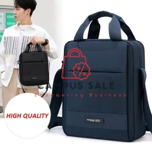 Multifunction Ipad Handbag Crossbody Bag Men Pack Short Trip Messengers Bag Waterproof Large Capacity Purse Shoulder Bag X136C