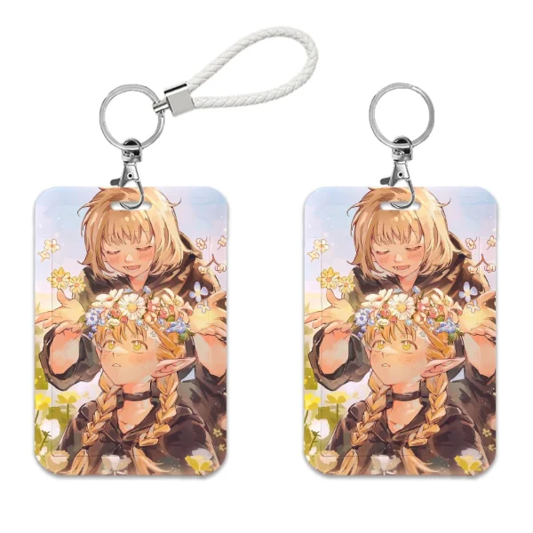 Wholesale Japanese Anime Lanyard For Keys Chain ID Credit Card Cover Bus Card Holder Charm Badge Holder - Image 4