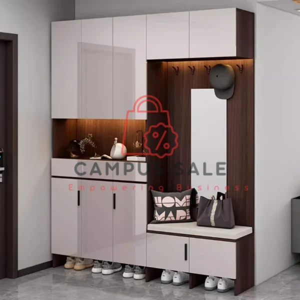 Wood Luxury Living Room Cabinets Storage Organizer Bookshelf Cabinets Shoe Drawers Mid Century Modern Cajonera Home Furniture