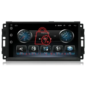 Car Android 13 Radio Stereo Multimedia For Jeep Cherokee Compass Commander Wrangler 300C Dodge Caliber Liberty 2009 2008 10 2011
