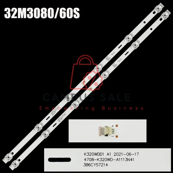 1/5/10 kits LED BackLight Strip For TX-32GR300 32WE965 32M3080 32PHF5664/T3 TF-LED32S91T2S 32WC965 32PHS5583/60 DHI-LM32-F200