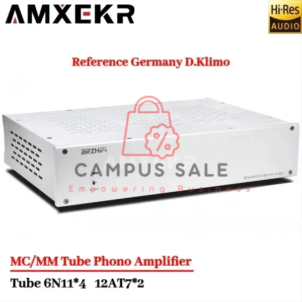AMXEKR Reference D.Klimo Tube Phono Amplifier Mm Mc 12at7 HIFI High-end Fever-grade Tube Amplifier Pre Phono
