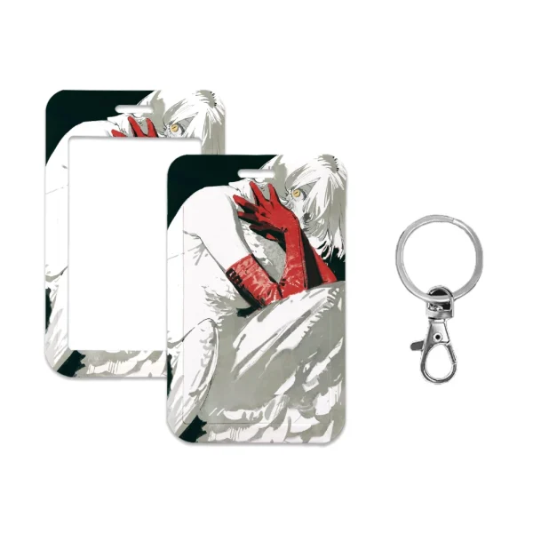 Wholesale Japanese Anime Lanyard For Keys Chain ID Credit Card Cover Bus Card Holder Charm Badge Holder - Image 5