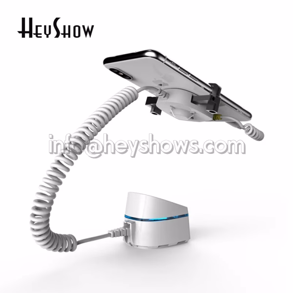 Mobile Phone Security Display Stand Charging Iphone Burglar Alarm System Anti-Theft Holder For Cellphone Exhibition With Claw - Image 5
