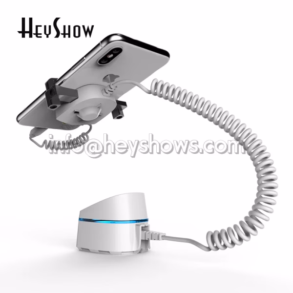 Mobile Phone Security Display Stand Charging Iphone Burglar Alarm System Anti-Theft Holder For Cellphone Exhibition With Claw - Image 6