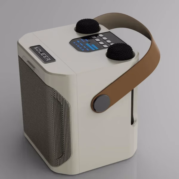 S882 Wireless Microphone, Family Style Karaoke, High-power Karaoke, Bluetooth Speaker, Portable 360 Stereo Surround Sound - Image 4