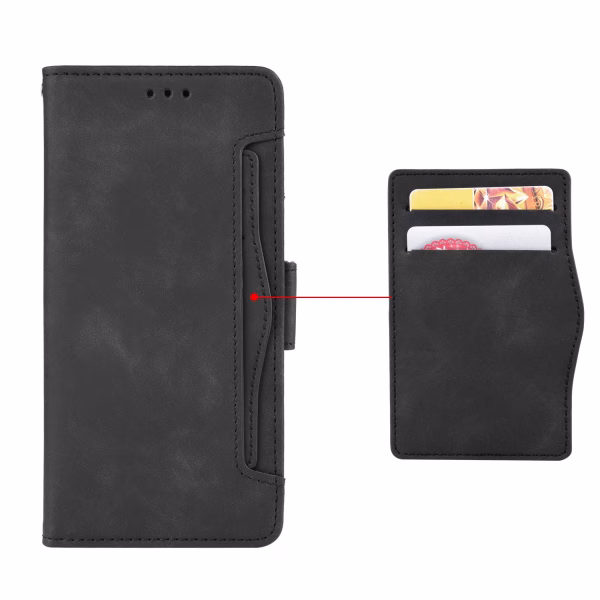Flip Leather Separate Type Many Card Slot Wallet Magnetic Skin Phone Case Cover for Nokia XR21 TA-1486 X30 XR20 X20 X10 X7 X7-00 - Image 3