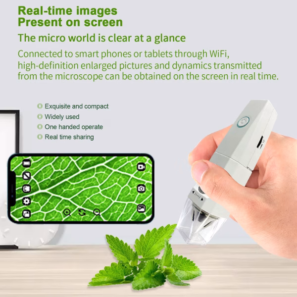 Digital Microscope HD 1080P LED USB WiFi Microscope Mobile Phone Microscope Camera for Smartphone PCB Inspection Tools - Image 3