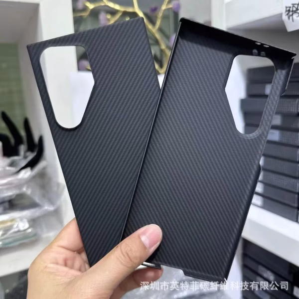 KANABEAR is suitable for Samsung S24 Ultra Kevlar phone case color blocking S24 series aramid fiber S24 protective case - Image 3