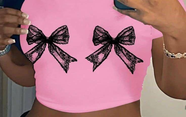 Luxury crop top
